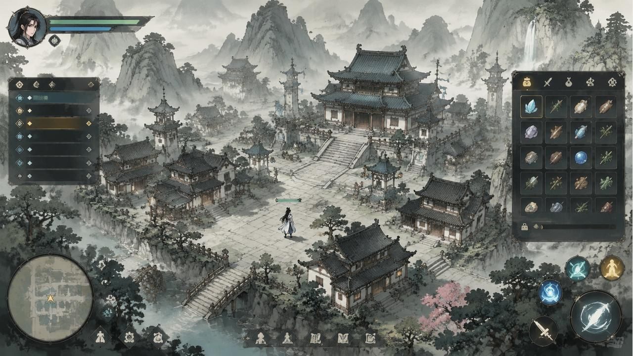 鬼谷八荒 开放世界 玩法截图